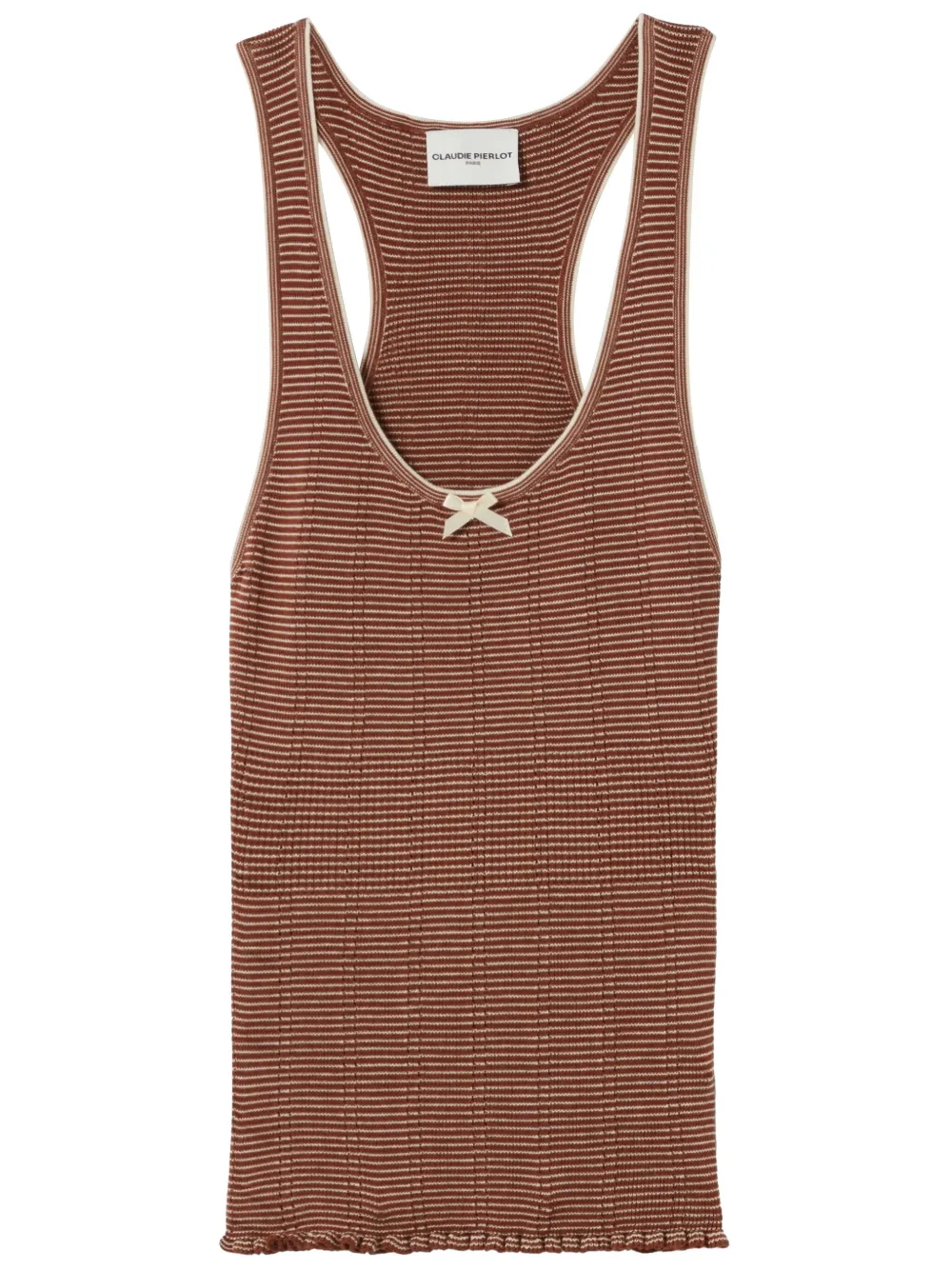 knitted tank top