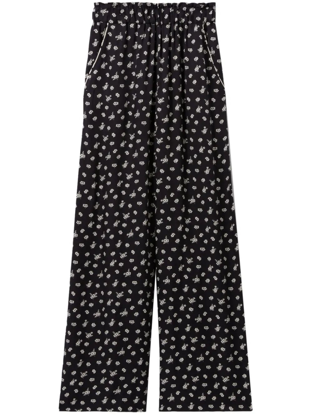 floral-print palazzo pants