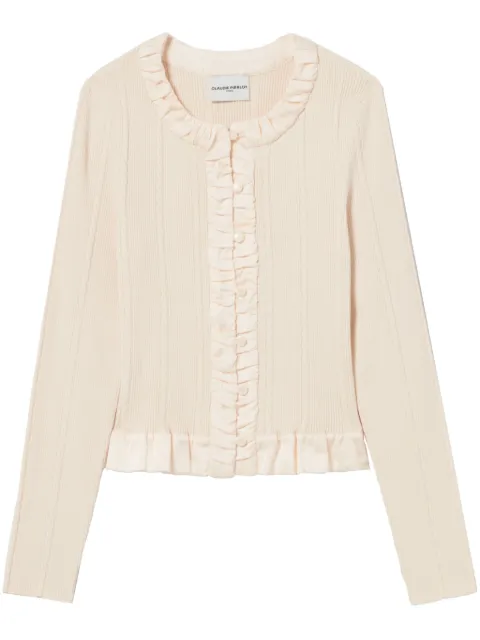 Claudie Pierlot buttoned fine-knit cardigan