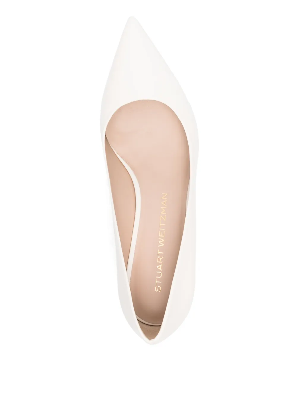 Stuart Weitzman 50mm Stuart Power pumps Neutrals