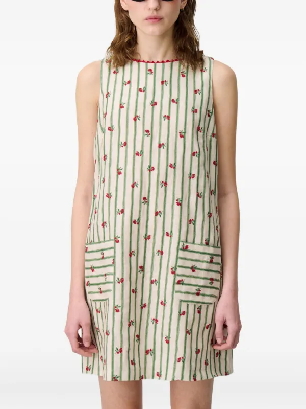 ワンピース [CLAUDIE PIERLOT] Braided Tweed Mini Dress 33342302-1_2.jpg