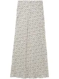 Claudie Pierlot floral-print maxi skirt - Neutrals