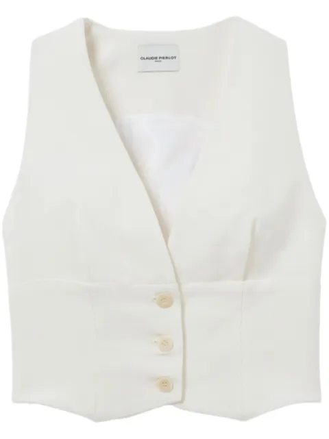 Claudie Pierlot cropped vest