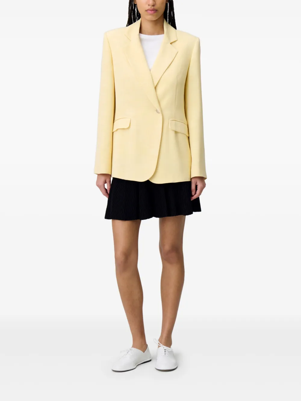 Claudie Pierlot single-breasted blazer - Geel