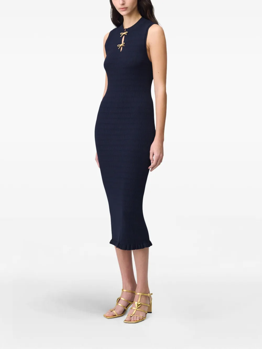 Claudie Pierlot Mouwloze jurk Blauw
