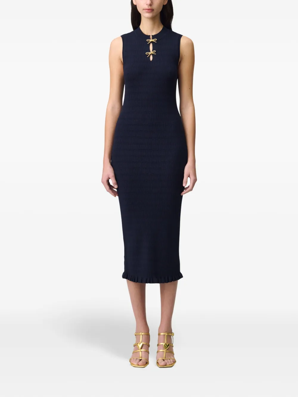 Claudie Pierlot Mouwloze jurk Blauw