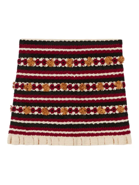 Claudie Pierlot crochet-knit skirt