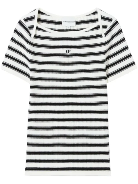 Claudie Pierlot تيشيرت مخطط