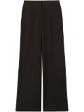 Claudie Pierlot side-stripe trousers - Black