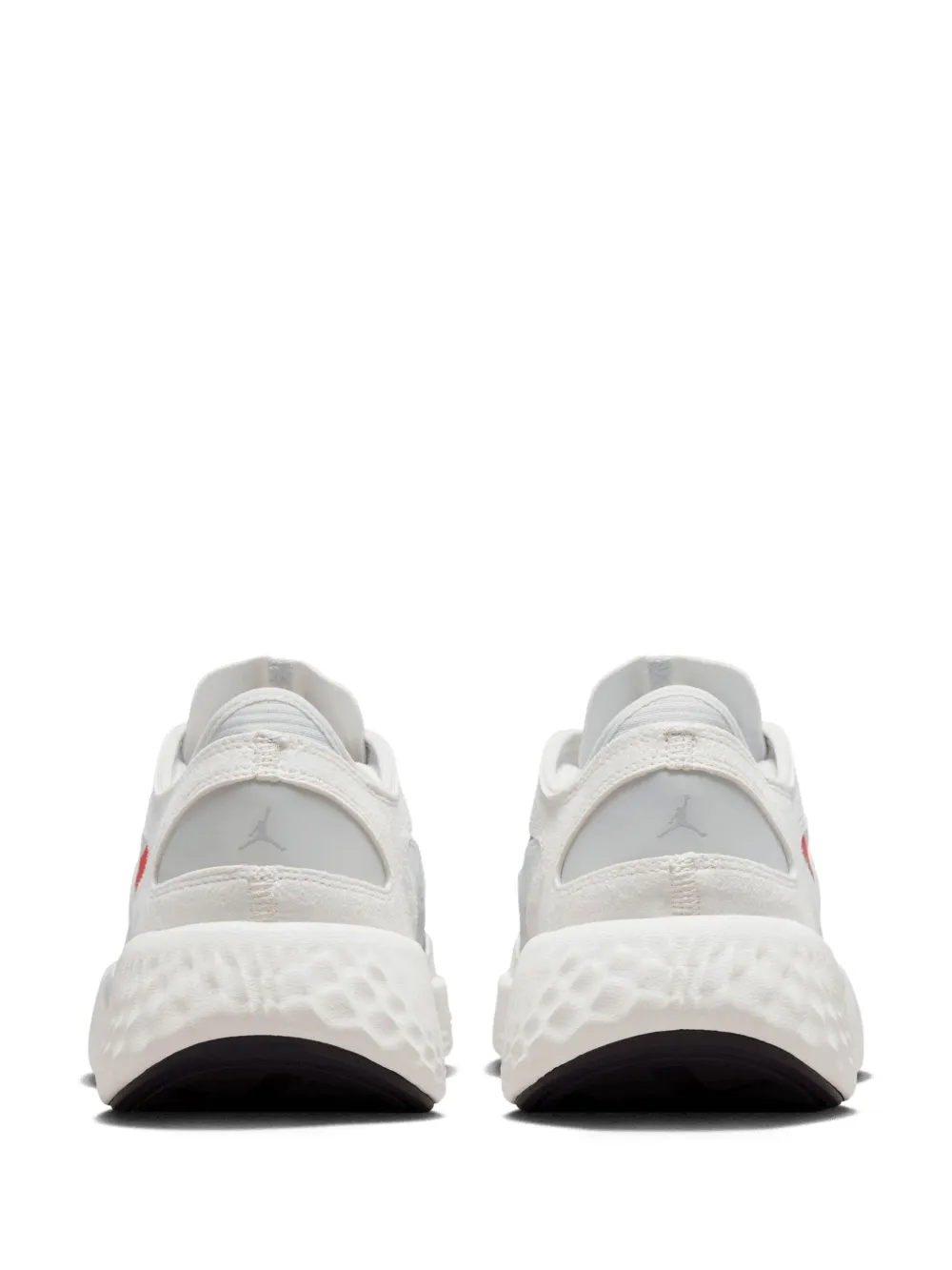 Jordan Delta 3 Low "Sail Photon Dust Chile Red Wolf Grey" sneakers Wit