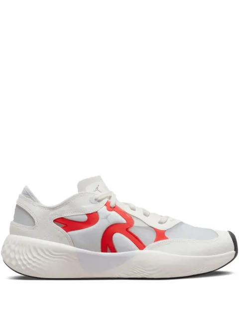 Jordan Delta 3 Low "Sail/Photon Dust/Chile Red/Wolf Grey" sneakers