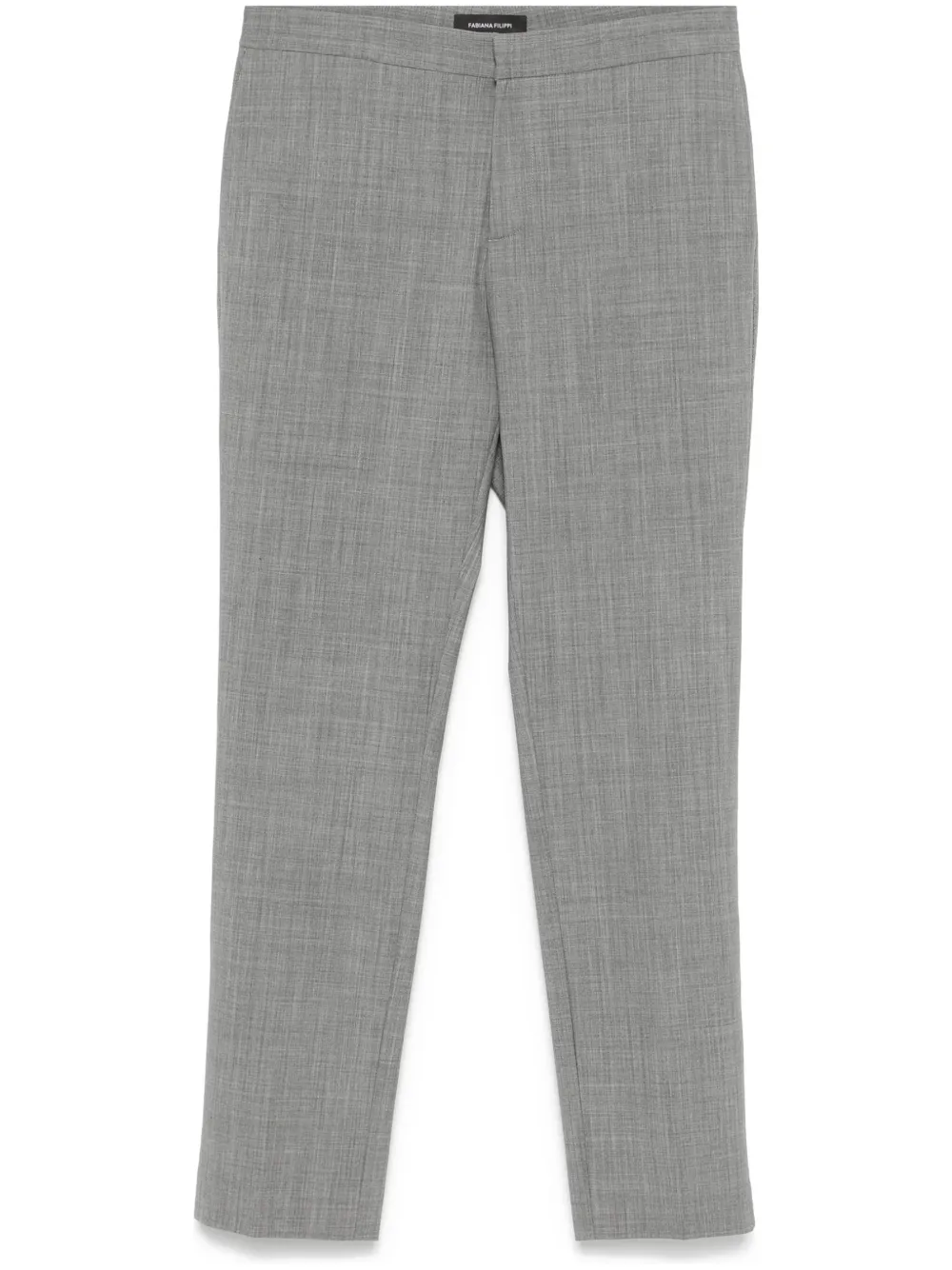 Fabiana Filippi Filo broek met diamantdetail Grijs