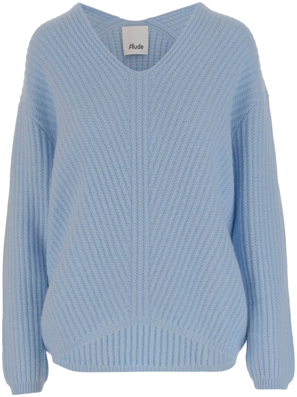Allude Kasjmier trui Blauw