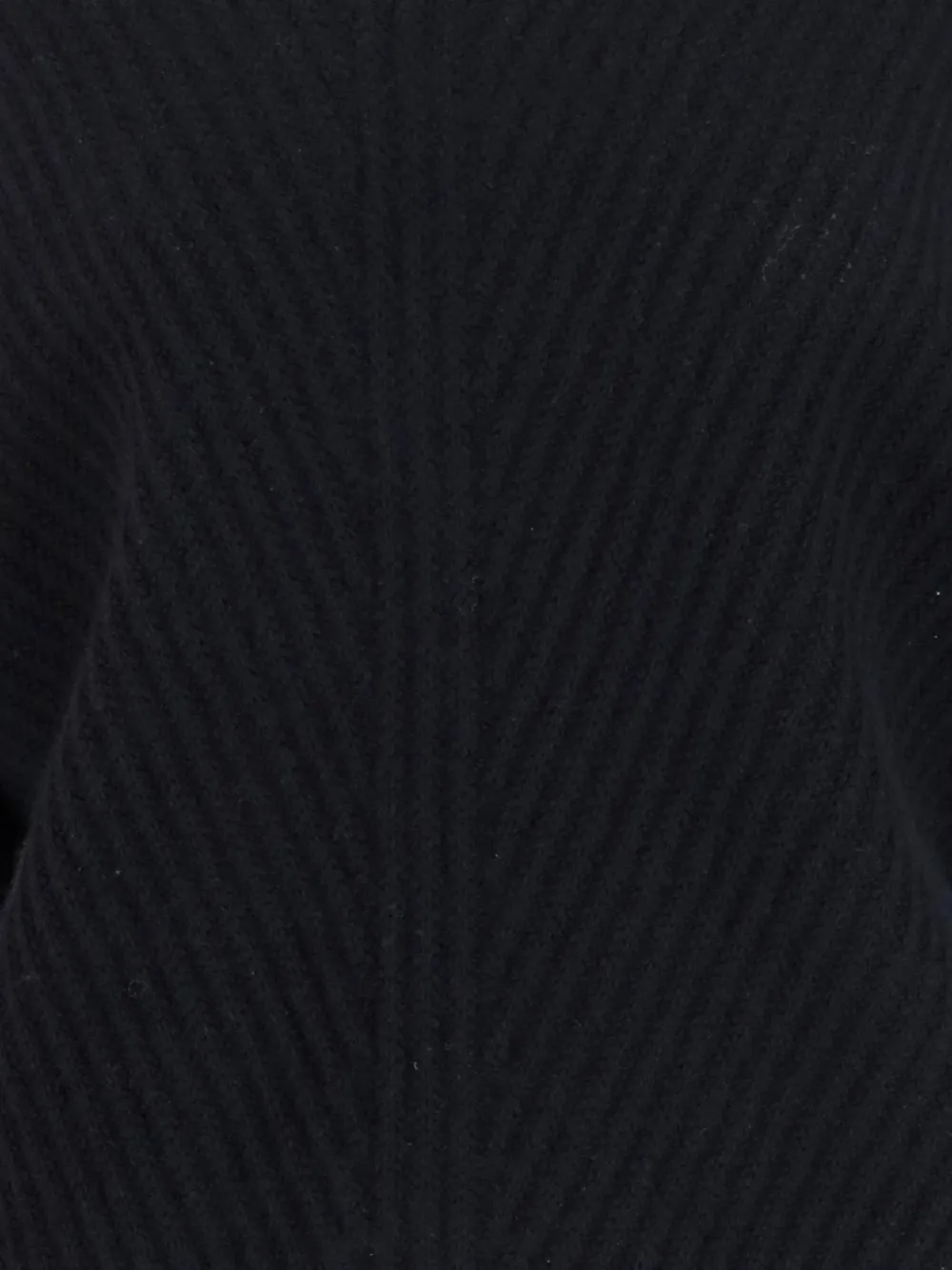 ribbed cashmere sweater