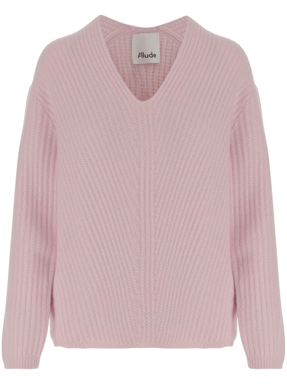 ribbed cashmere sweater