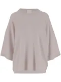 Allude round-neck sweater - Grey