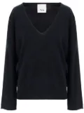 Allude V-neck sweater - Black