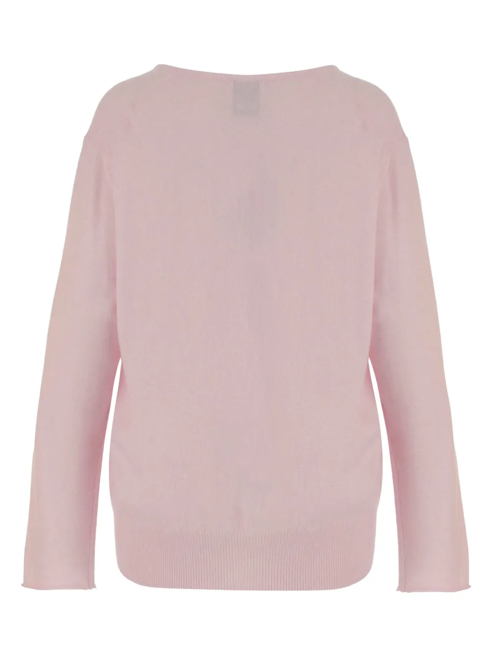 Shop Allude V-neck Sweater In Rosa