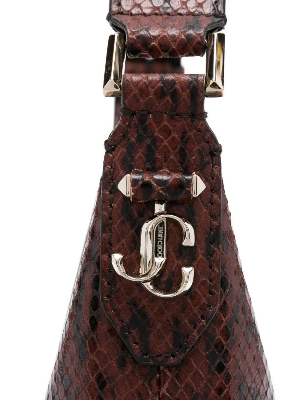 Jimmy Choo small Bar tote bag Bruin