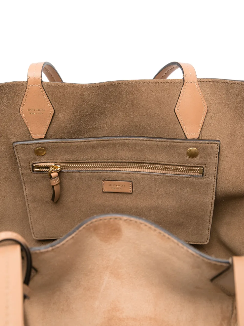 Jimmy Choo Diamond Medium Fringe Suede Tote Bag
