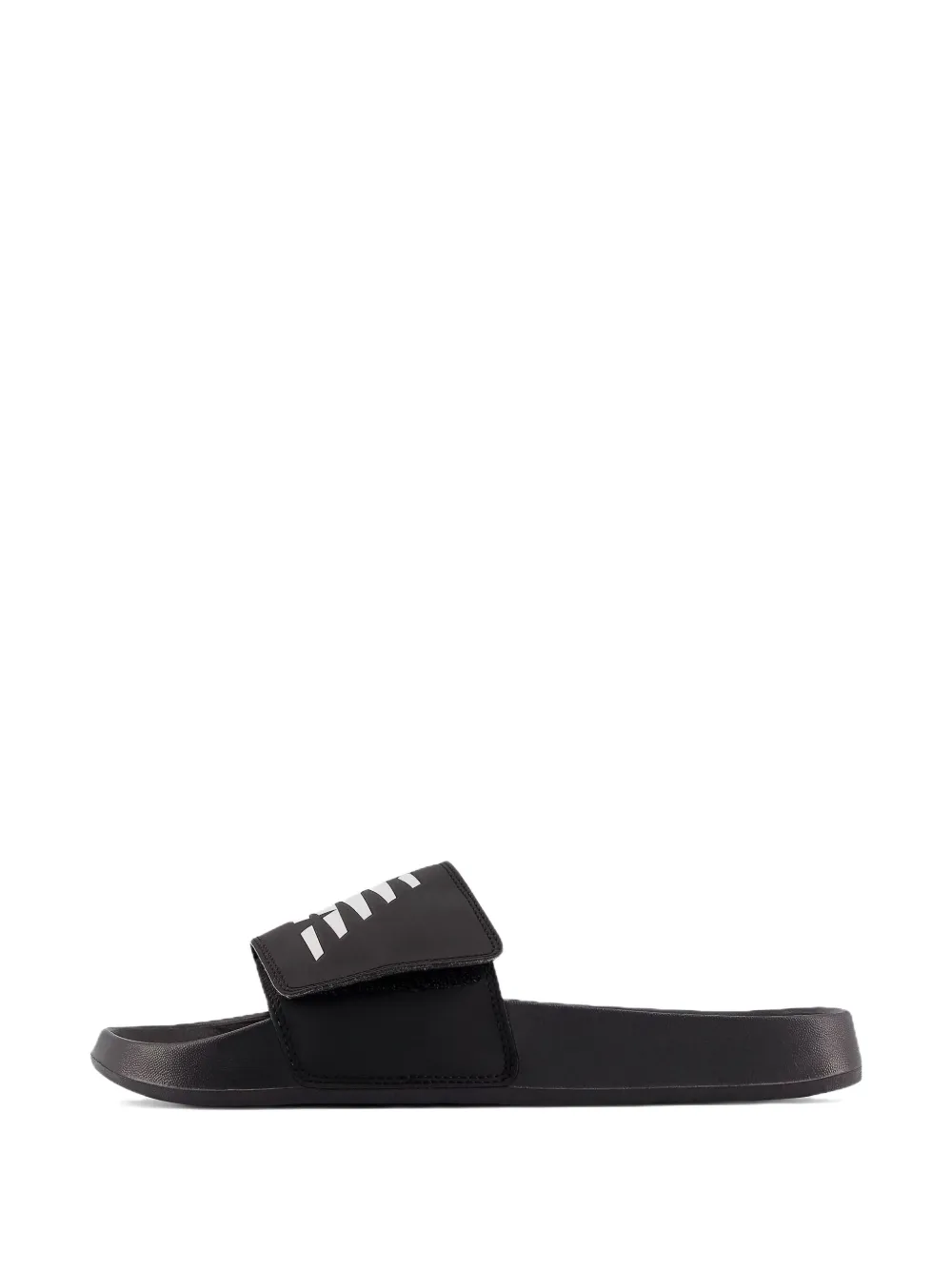 New Balance 200v2 "Black White" slides