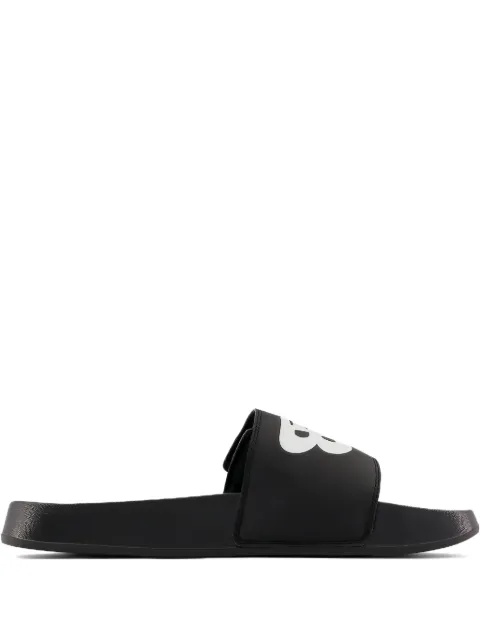New Balance 200v2 "Black/White" slides