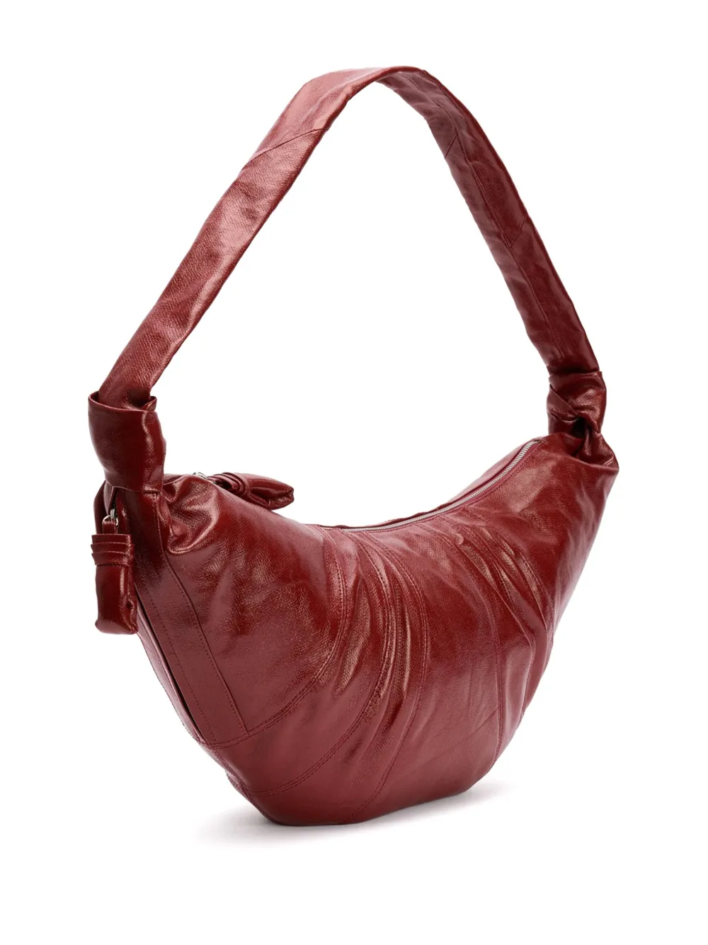 LEMAIRE Croissant grote schoudertas Rood