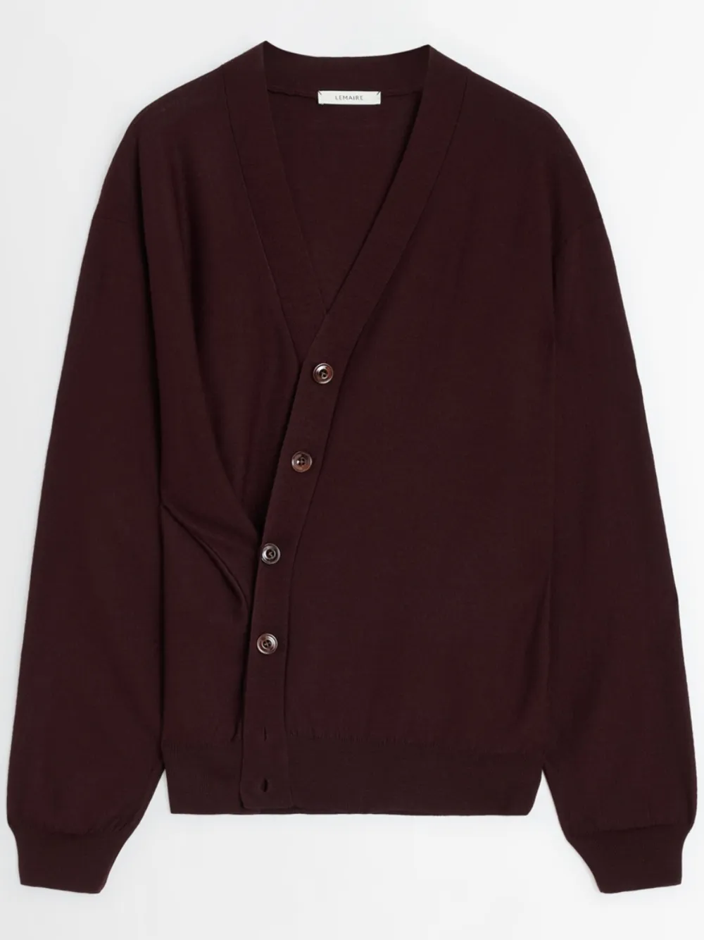 トップス LEMAIRE RELAXED TWISTED CARDIGAN Black Relaxed Twisted Cardigan | LEMAIRE