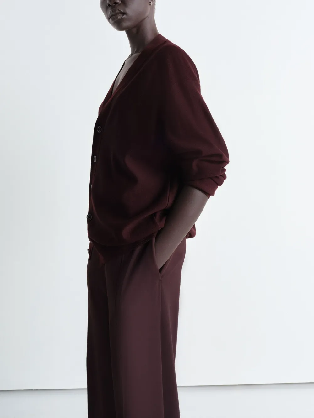 LEMAIRE Gedraaid vest Bruin