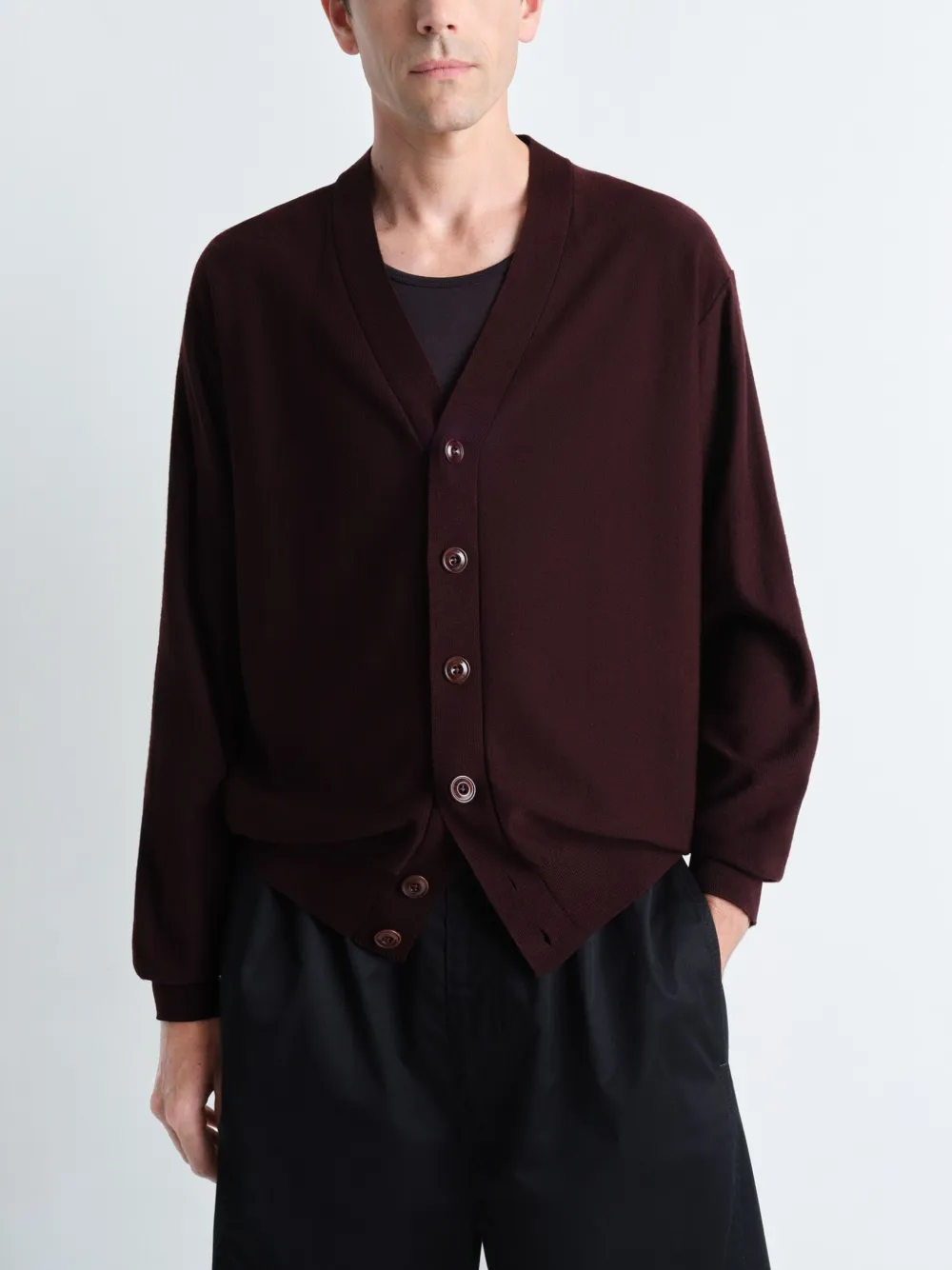 LEMAIRE Gedraaid vest Bruin