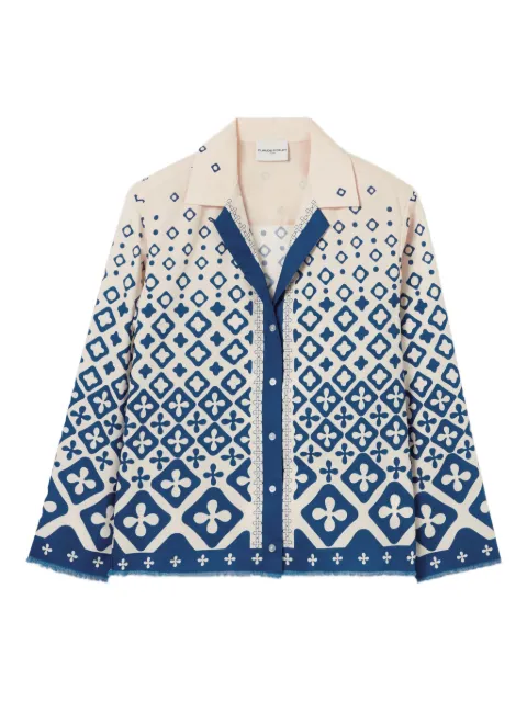 Claudie Pierlot قميص بطبعة