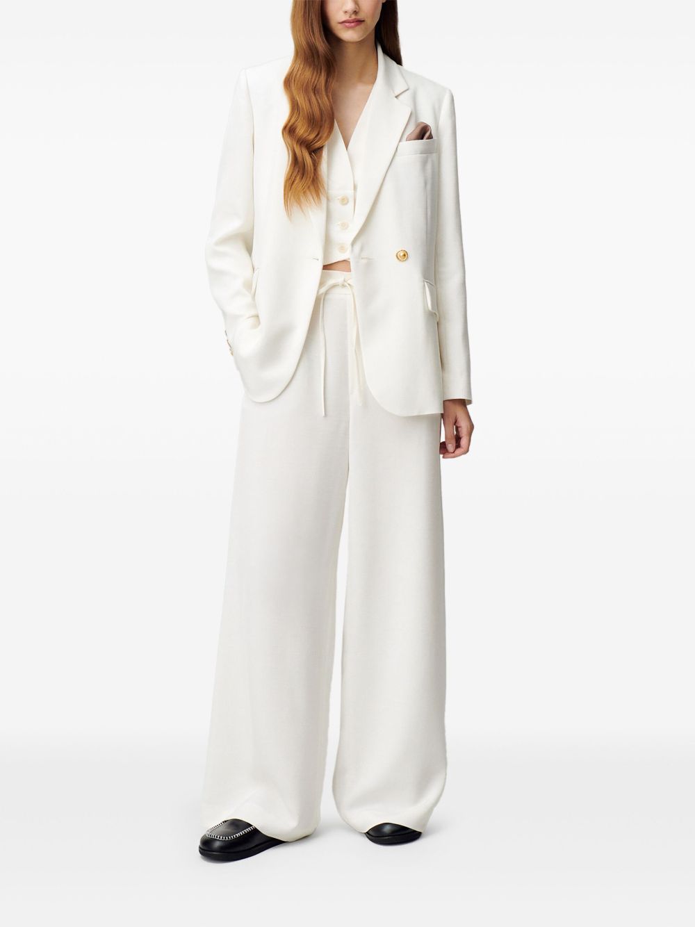 Claudie Pierlot single-breasted blazer - White