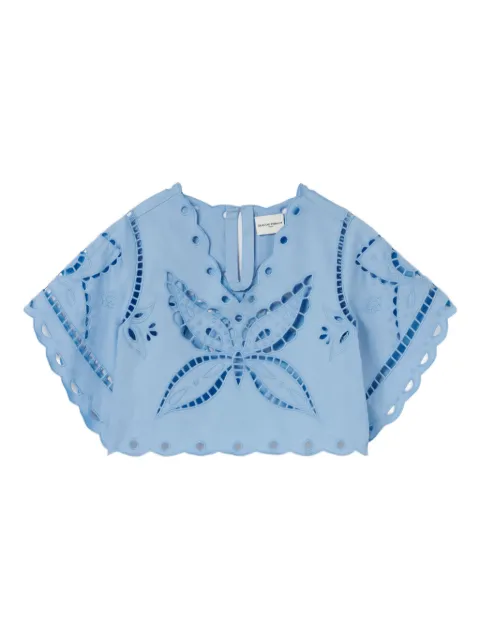 Claudie Pierlot blusa con diseño bordado