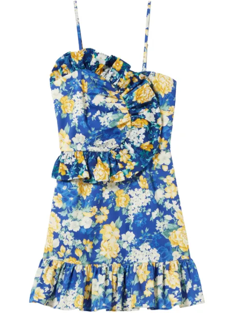 Claudie Pierlot vestido corto con estampado floral