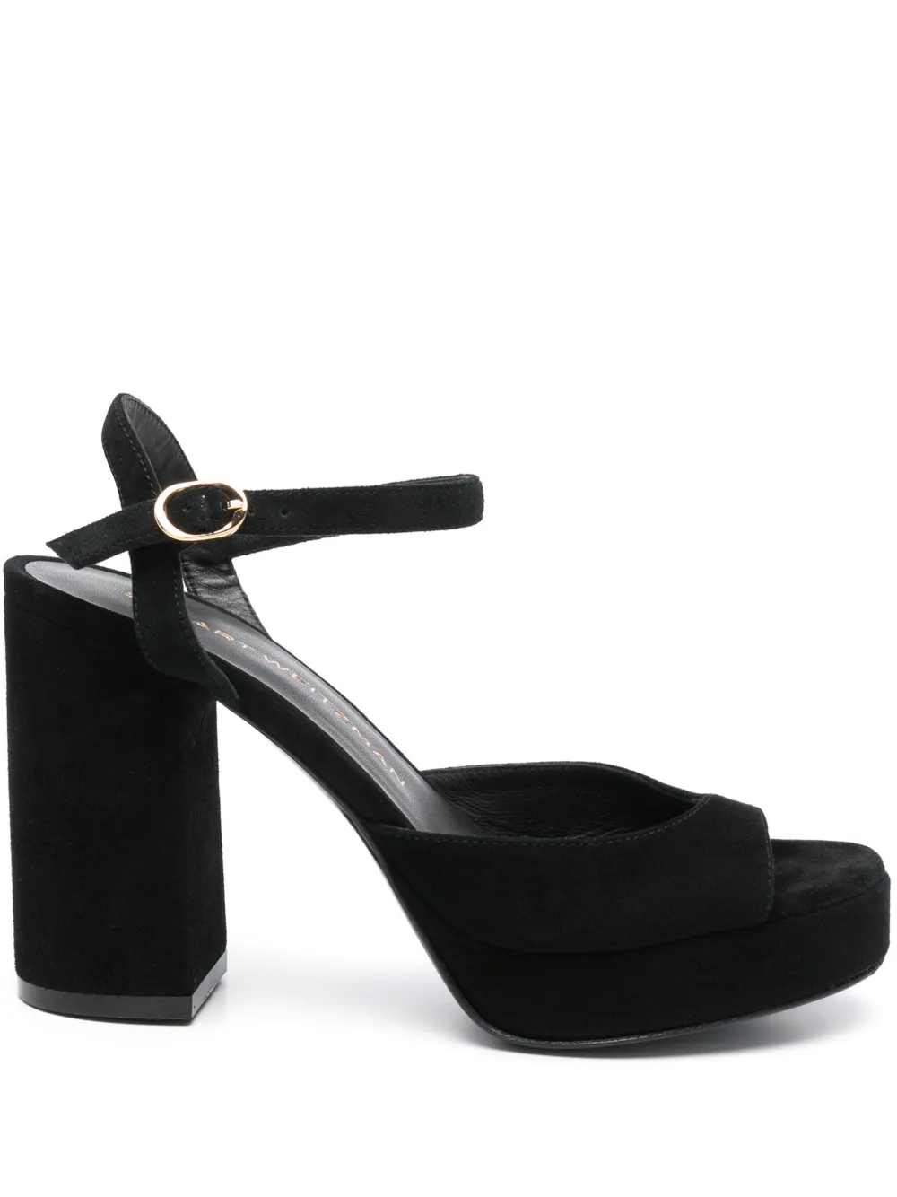 Stuart Weitzman 105mm Dayna II sandals Black