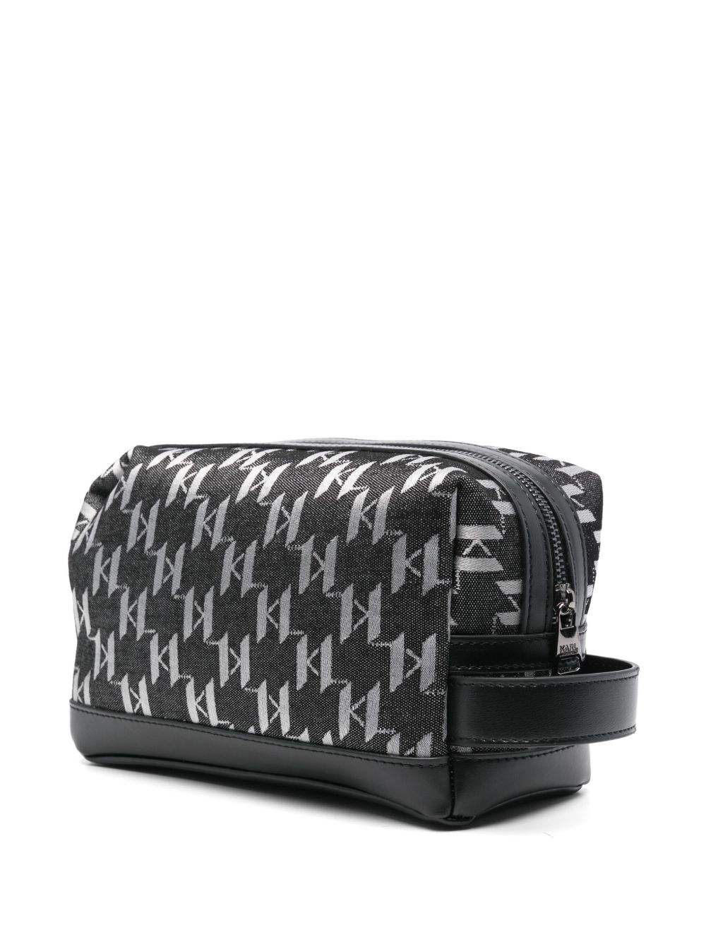 Karl Lagerfeld K/Monogram wash bag - Grijs