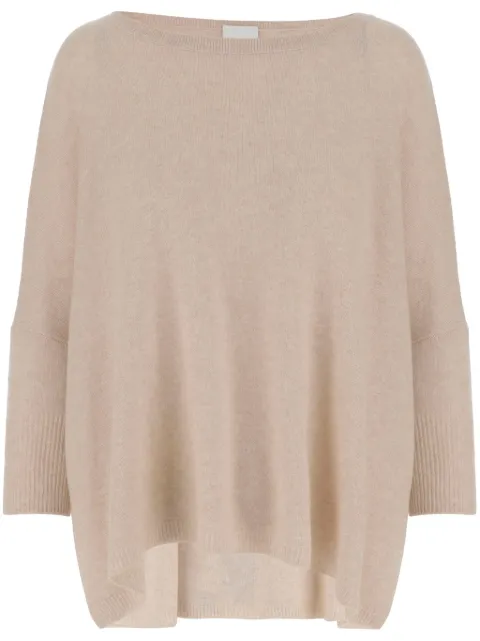 Allude boat-neck sweater