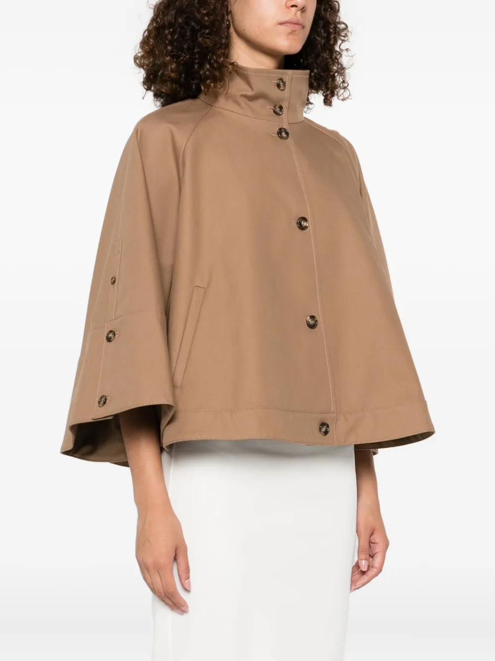 Max Mara Fulcro cape Beige