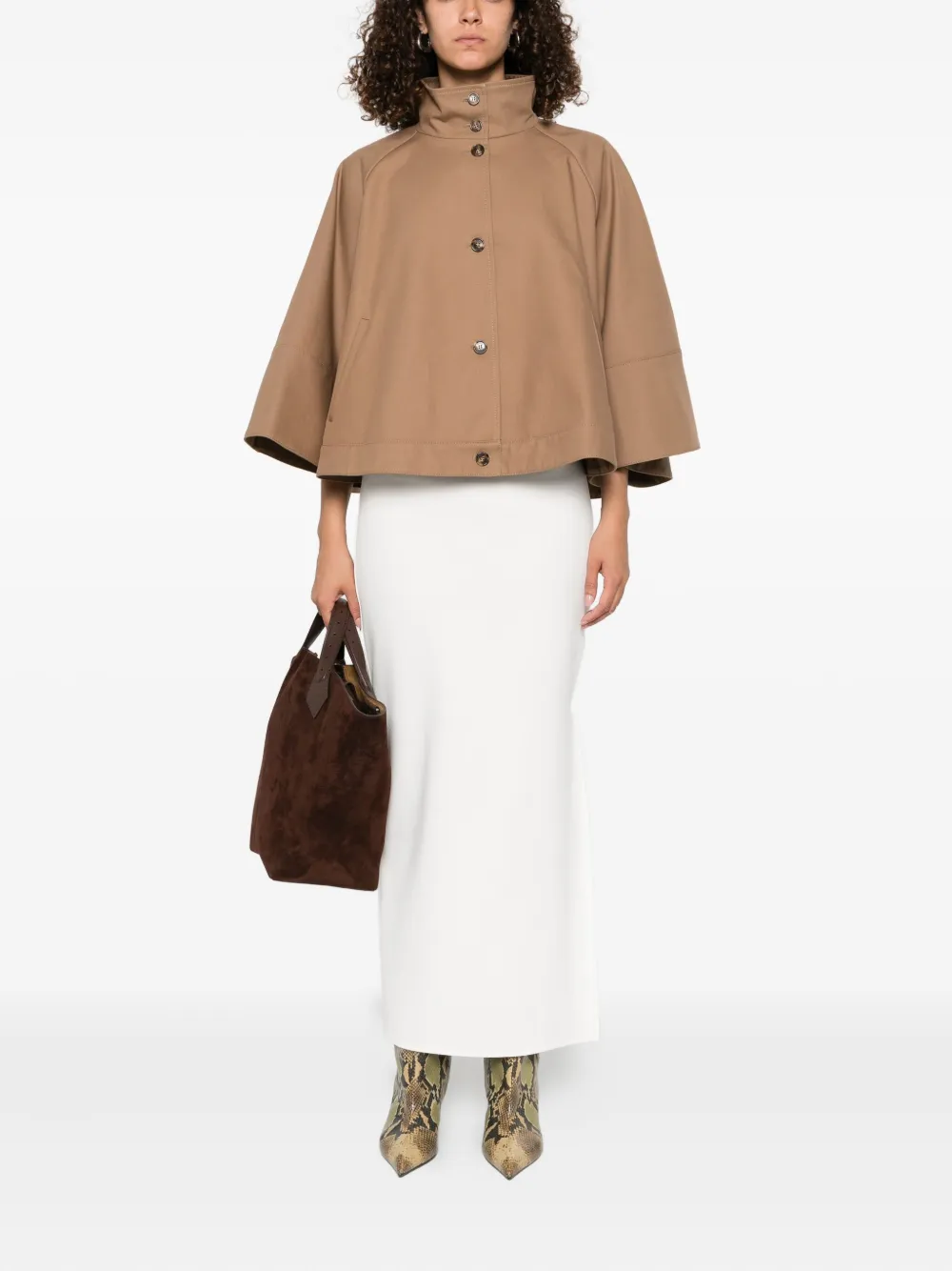 Max Mara Fulcro cape Beige