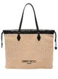 Jimmy Choo large drawstring tote bag - Neutrals