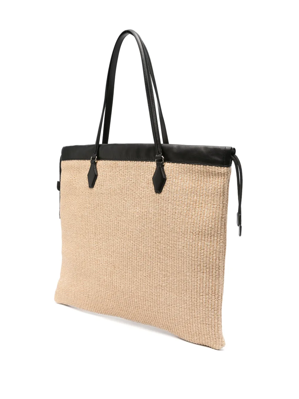 Jimmy Choo Large Drawstring Tote Bag