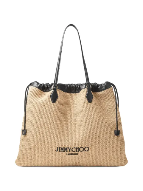 Jimmy Choo drawstring tote large