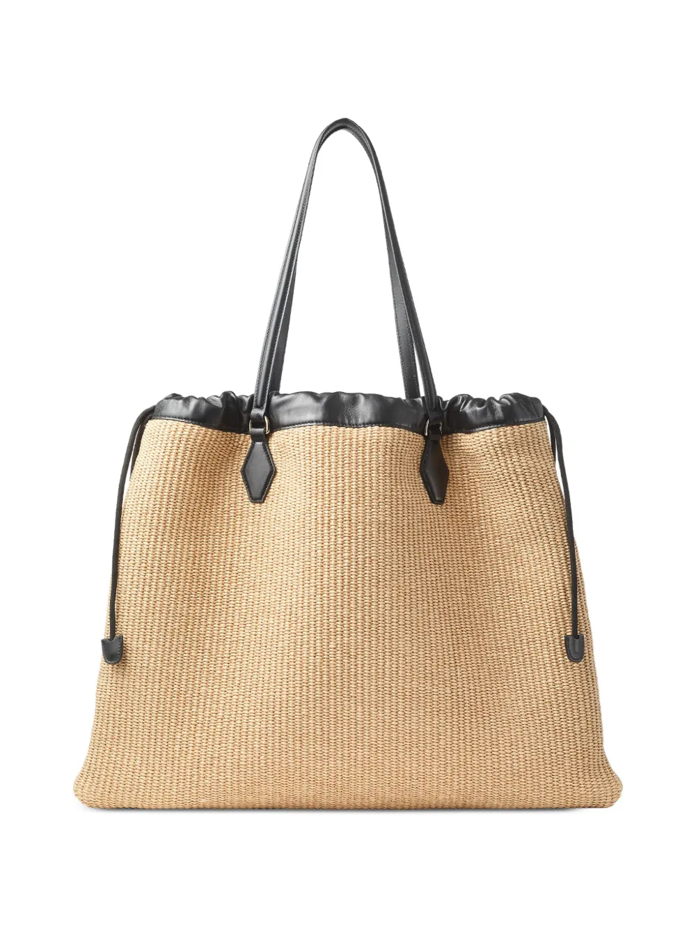 Jimmy Choo Drawstring Tote Large in Neutrals, view 3