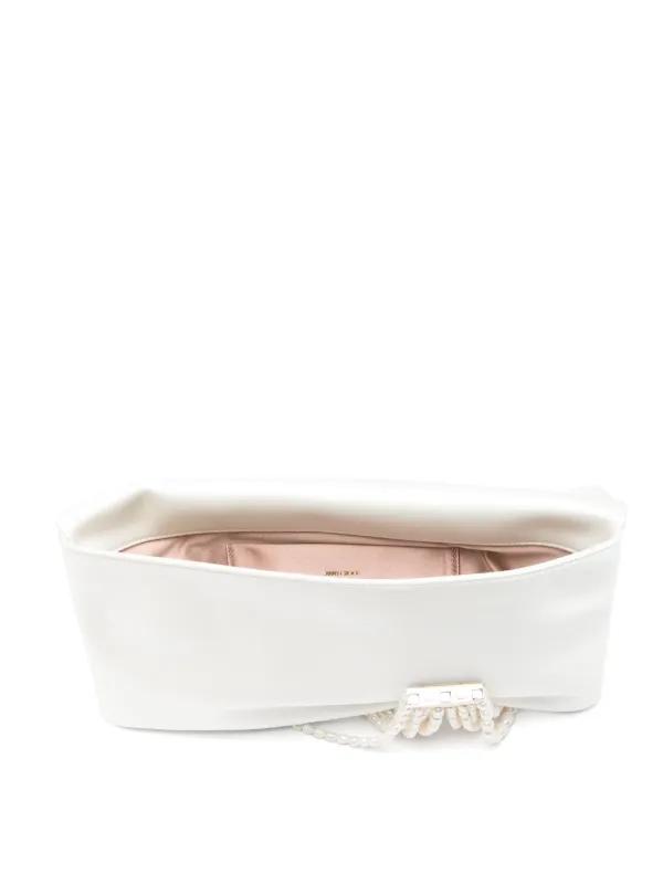JIMMY CHOO ジミーチュウ クラッチバッグ ZANDRA Zandra | Black Vintage Metallic Leather Clutch Bag | JIMMY CHOO