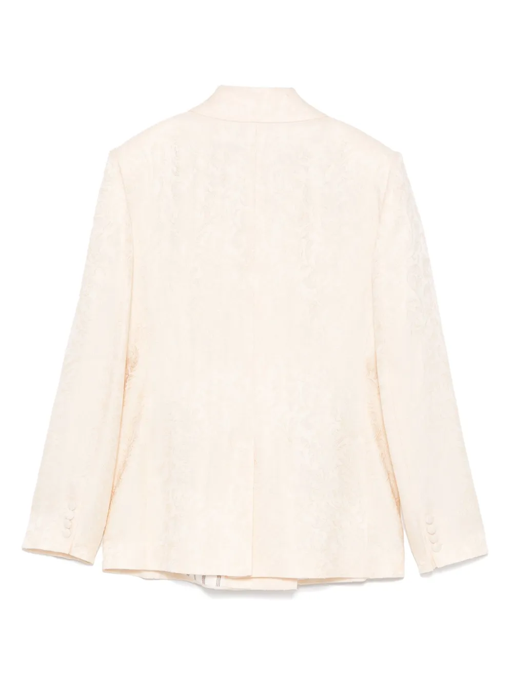 ETRO Blazer met bloemenjacquard - Beige