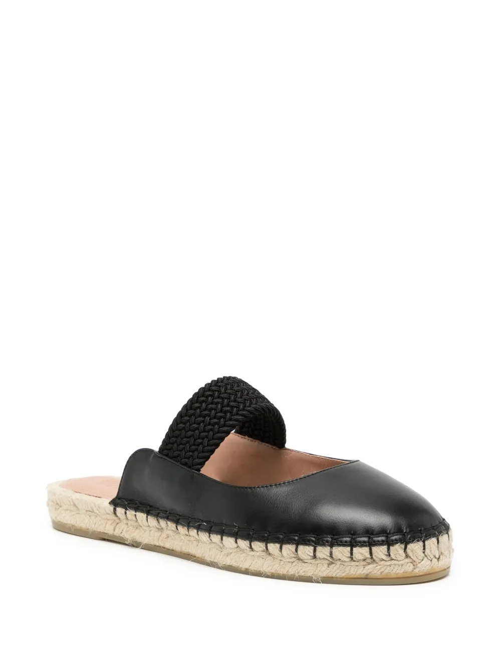 Malone Souliers Siena espadrilles - Zwart