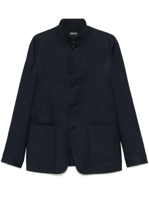 Zegna chamarra de sarga