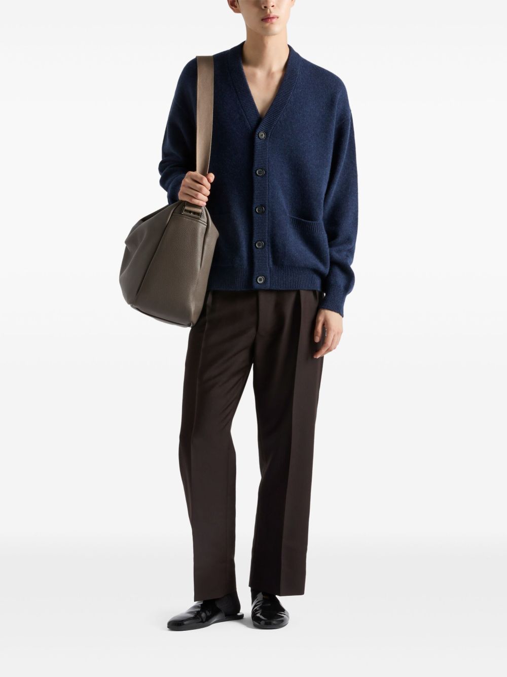 Prada Re-Cashmere cardigan - Blue