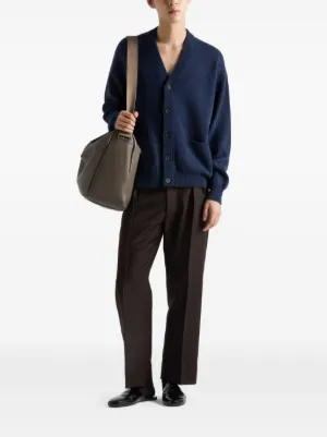【確実正規品】PRADA ブラック カーディガン メンズ　50 確実正規品】PRADA ブラック カーディガン メンズ 50 - メルカリ