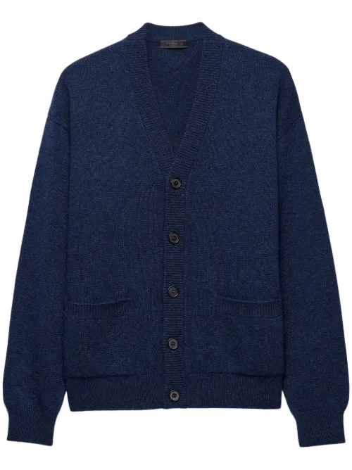 Prada cardigan Re-Cashmere - Bleu - Prada - Modalova